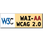 Link to Level AA Conformance to Web Content Accessibility Guidlines 2.0